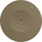 Ekena Millwork Luton Ceiling Medallion (Fits Canopies up to 3 1/2"), Hand-Painted Platinum, 21"OD x 2"P CM21LUPLS - alternate 2